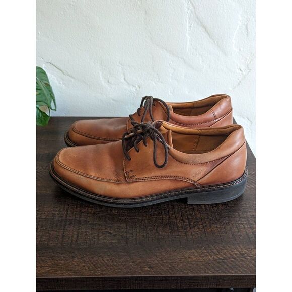 Ecco Holton Apron Toe Lace-up Oxford Cognac Men\'s Shoes - Size 8 main image 8